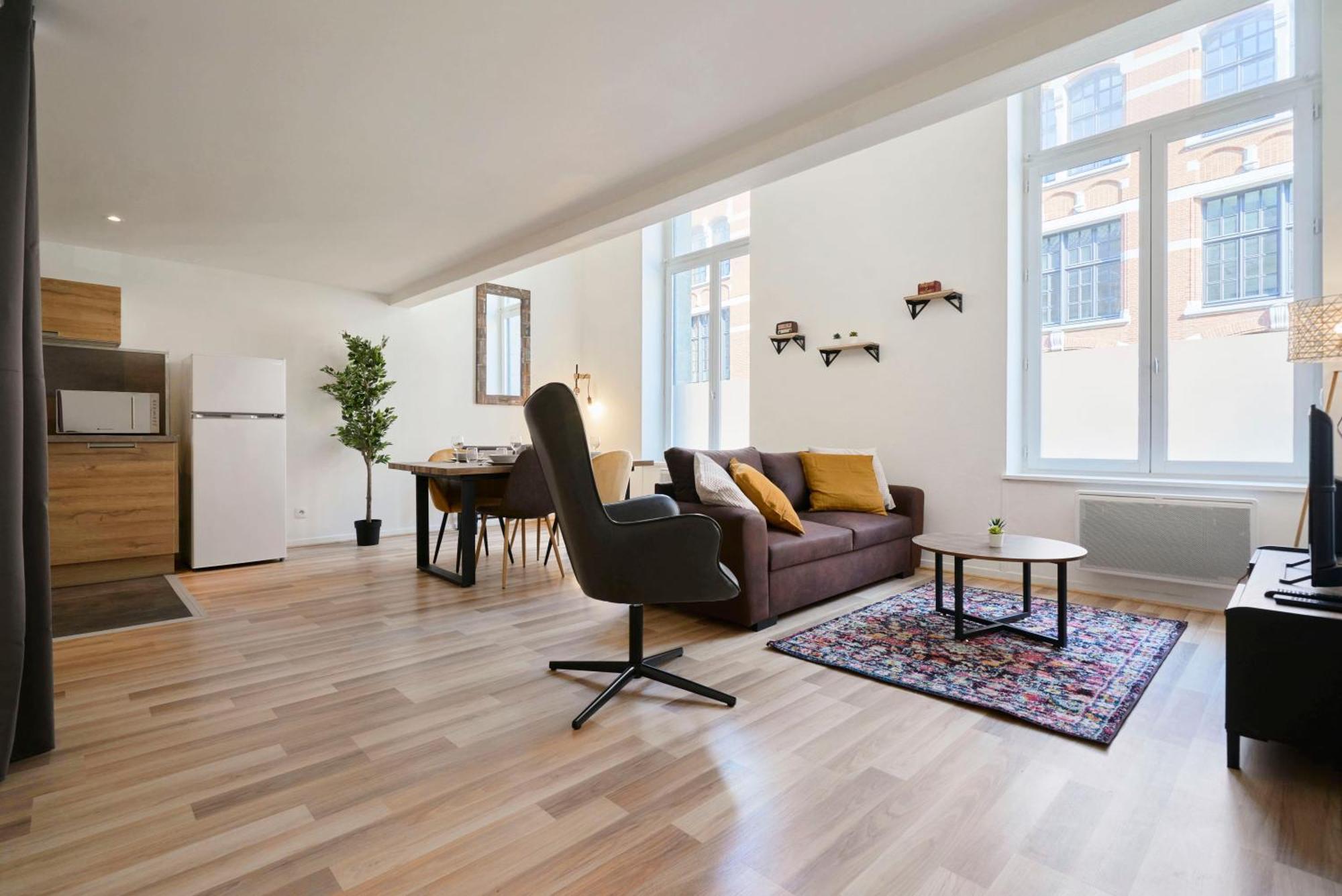 Locationstourcoing - Le Loft Lägenhet Exteriör bild